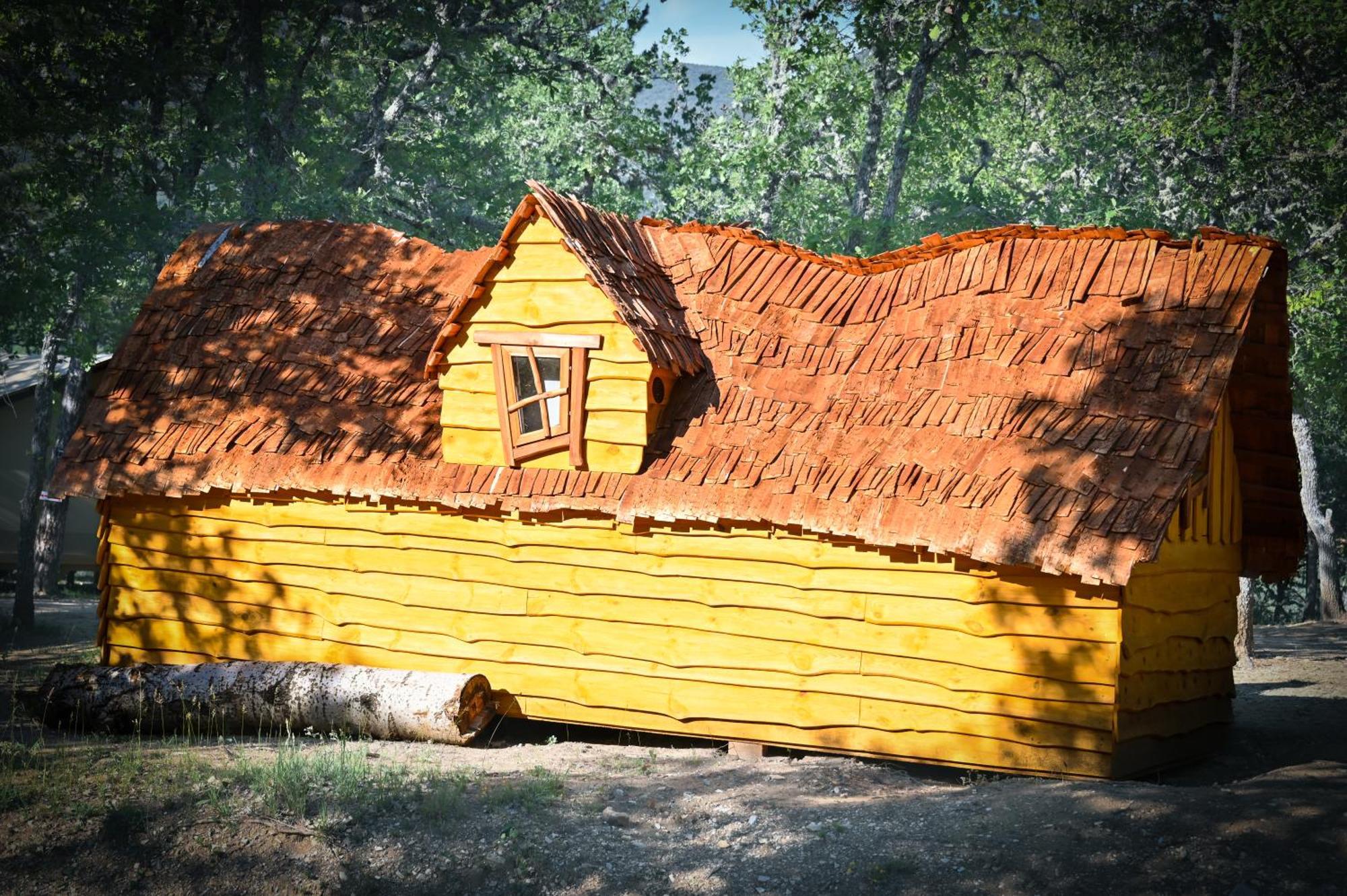 Camping Le Colorado Rustrel Exterior foto